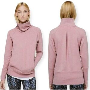 Lululemon High Lines Pullover Sweater in Mauve